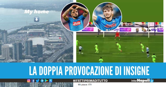 Insigne 'risponde' a Kvara, pubblica su Ig i gol con il 'tiroaggir' pioggia di critiche