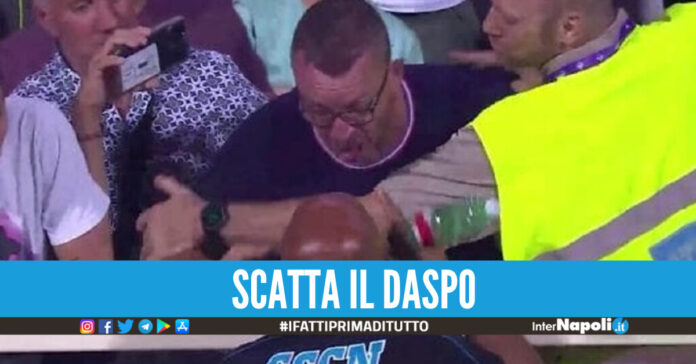 Luciano Spalletti litiga con il tifoso viola