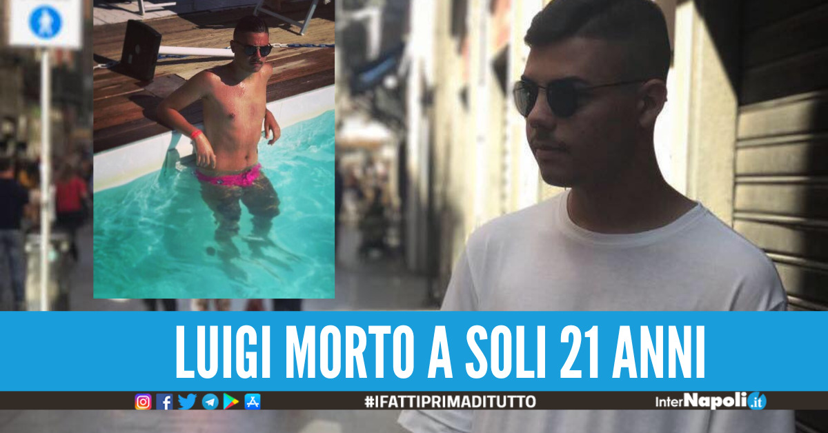 Napoli distrutta dal dolore per Luigi, ucciso a 21 anni da un brutto male