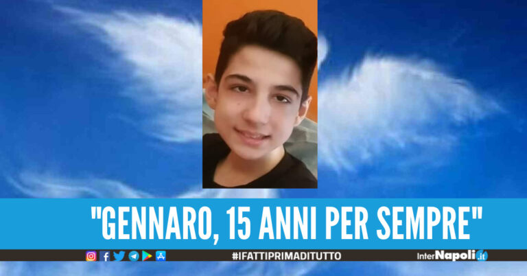 Lutto a Pagani, il 15enne Gennaro non ce l'ha fatta Grazie guerriero