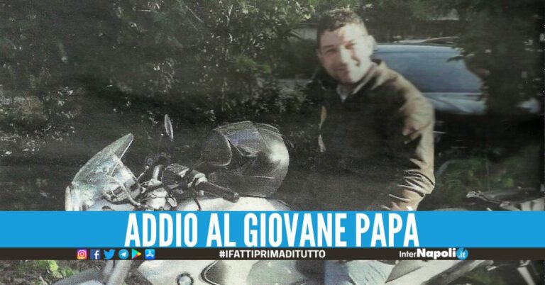 Marcello muore in sella alla sua moto, lutto in provincia di Napoli