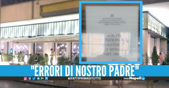 Pistola e 6 kg di cocaina nel noto ristorante a Torre Annunziata, scatta la chiusura