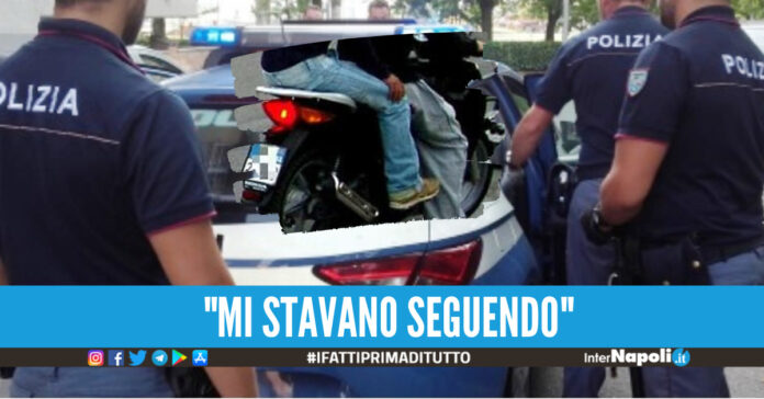 Polizia, scooter - foto di repertorio