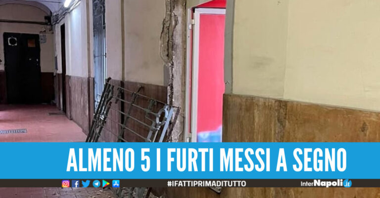 Preso il ladro di piazza Garibaldi colpi nei condomini, negozi e portinerie