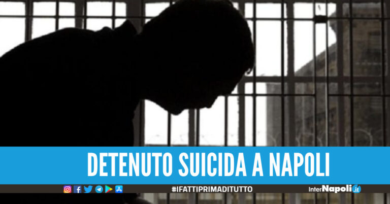 Tragedia in carcere a Napoli, detenuto si ammazza in cella: è la quarta vittima in Campania nel 2022