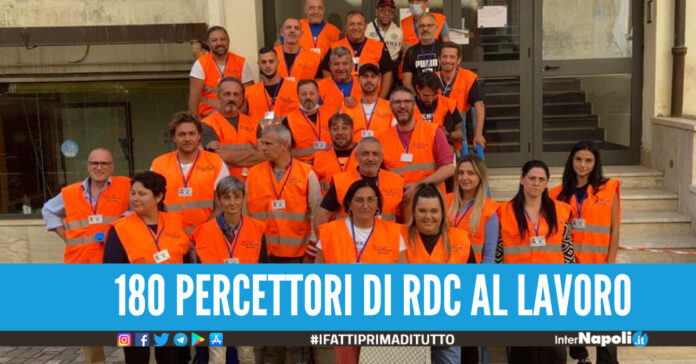180 percettori di Rdc al lavoro