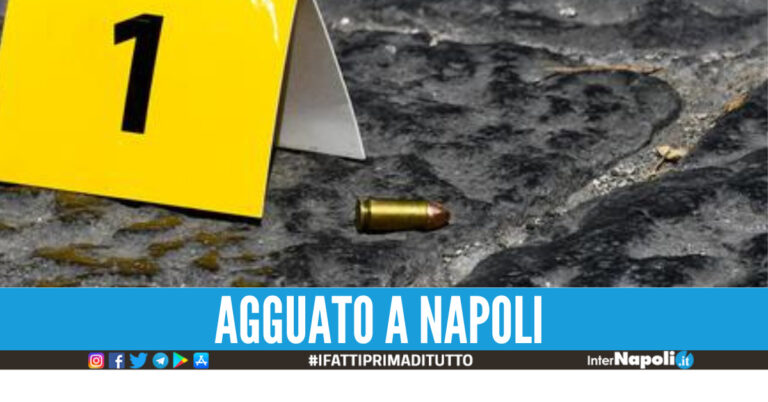Ancora sangue a Napoli, uomo ferito a colpi di pistola in centro