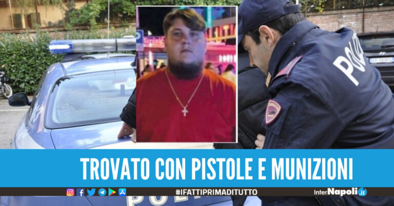 Blitz della polizia a Ponticelli, arrestato 21enne armato