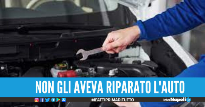 Choc nell'area flegrea, meccanico picchiato da 3 persone nell'officina