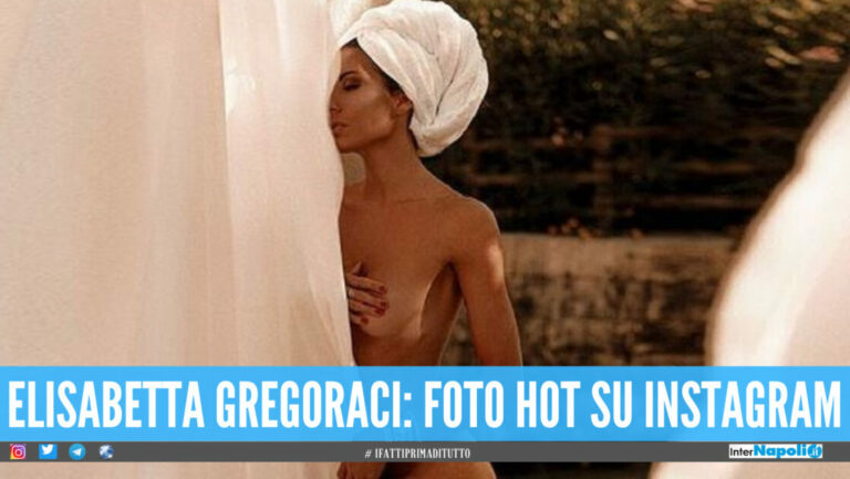 Elisabetta Gregoraci: nuda sui social fa girare la testa ai fan