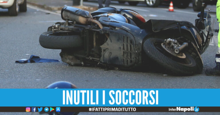 incidente scooter