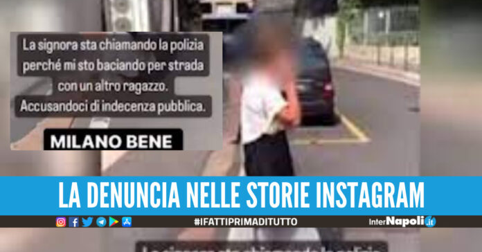 uomini che si baciano