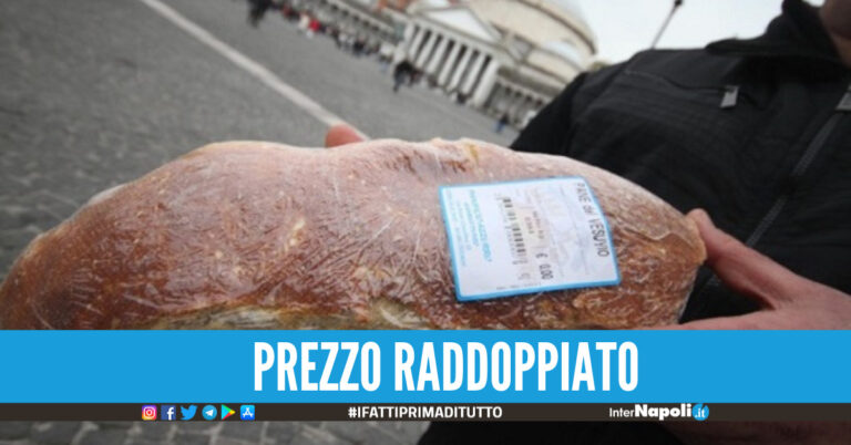 Pane a 5 euro al chilo, i panificatori scendono a Piazza del Plebiscito per protestare