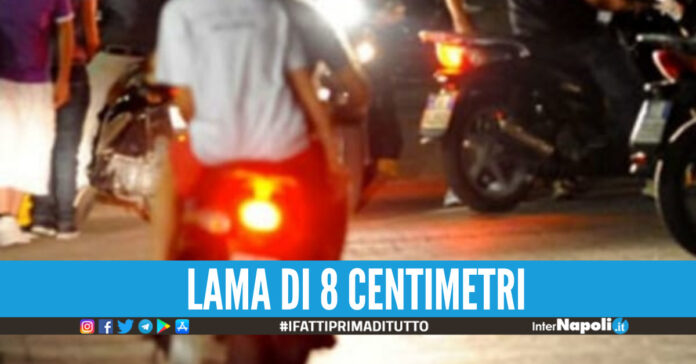13 anni coltello