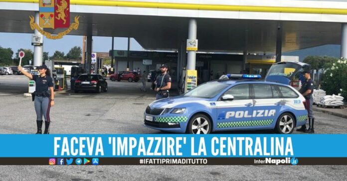 Usa un trucco per risparmiare sul gasolio, multato camionista di Napoli