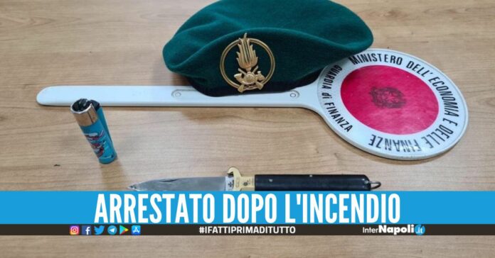 Incendio nel Parco degli Uccelli a Licola, preso il piromane