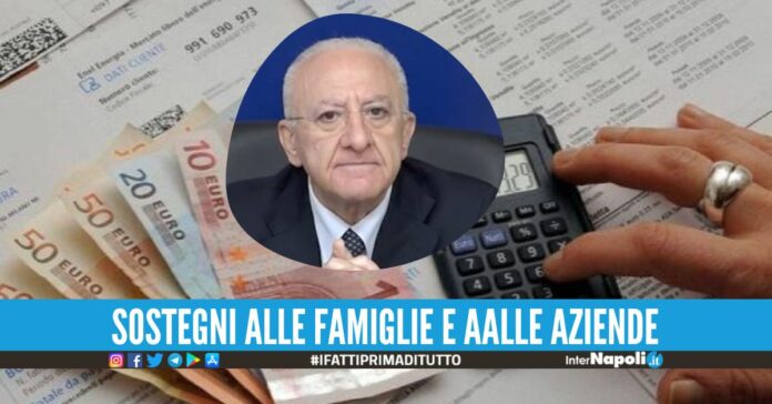Contributi per le bollette pazze e blocco dei pagamenti, il piano aiuti della Regione