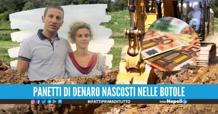 Giuliano e Silvia ammettono di aver sotterrato 8 milioni di euro nel terreno