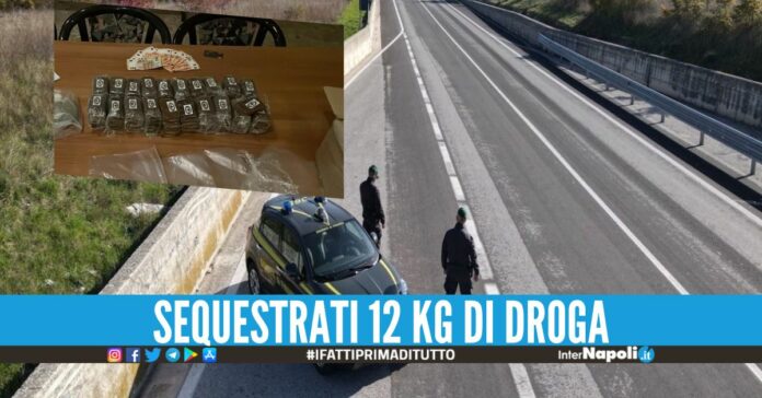 Colpi di pistola esplosi durante l'inseguimento, catturato narcos campano