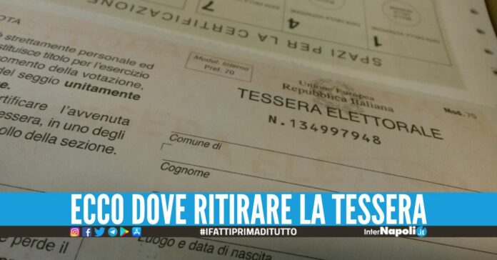 Elezioni Politiche e ritiro della tessera elettorale, l'elenco degli uffici a Napoli