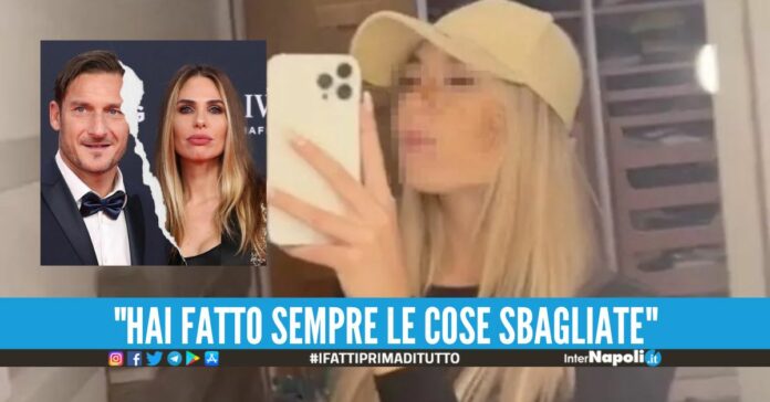 Frecciatina neomelodica di Chanel Totti sulle note di 'Mi son fatto l'amante'