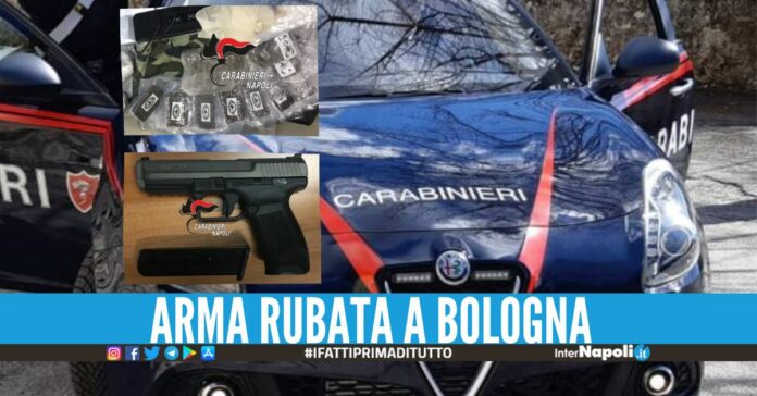 Droga e pistola nascoste in casa a Giugliano, 68enne finisce in manette.  Blitz anti-droga per i Carabinieri della sezione operativa