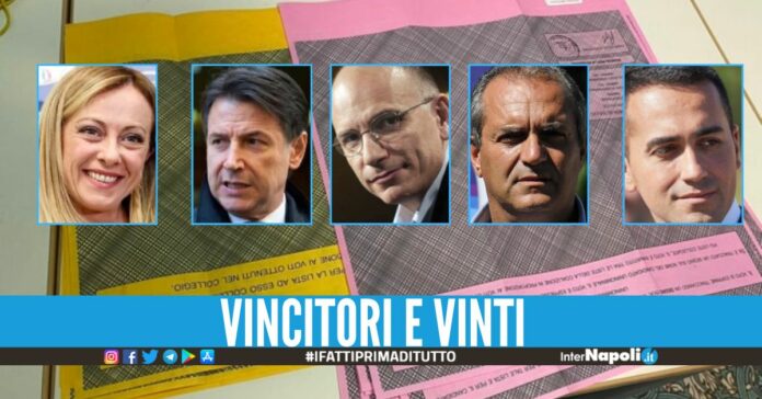 Voto in Campania. M5S a valanga, male il Pd: centrodestra coalizione vincente
