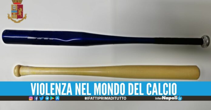 Scontri tra tifosi del Nola e del Savoia, 35enne trovato con 2 mazze di baseball