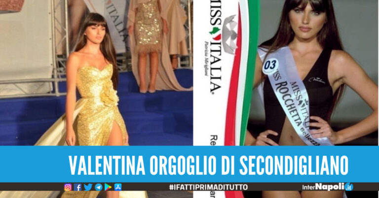 Valentina Brusciano orgoglio di Secondigliano, terzo posto alla finale campana di Miss Italia