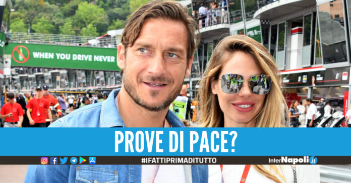 Francesco Totti e Ilary Blasi