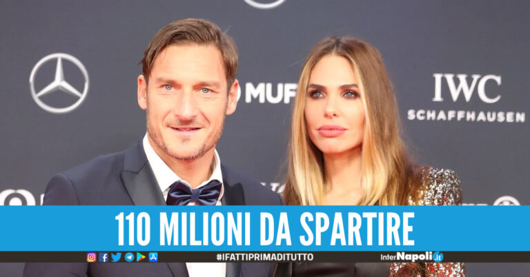 Totti-Ilary, un addio da 110 milioni: il patrimonio della coppia tra ville, negozi e società