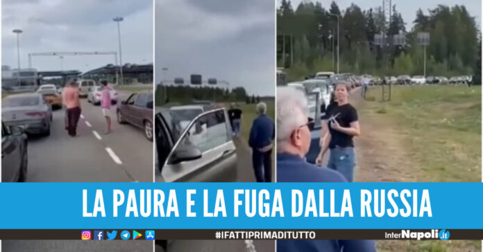Fuga dalla Russia dopo il discorso di Putin oltre 11mila hanno lasciato il Paese, 1300 arresti