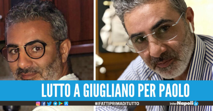 Grande dolore a Giugliano per la prematura scomparsa di Paolo D'Alterio, la notizia del decesso ha gettato nello sconforto amici e parenti.