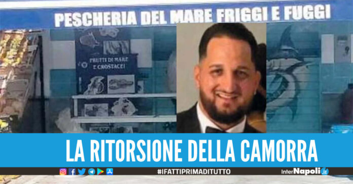 Il boss di pente, la camorra si vendica sparando contro la pescheria del cugino a Pozzuoli