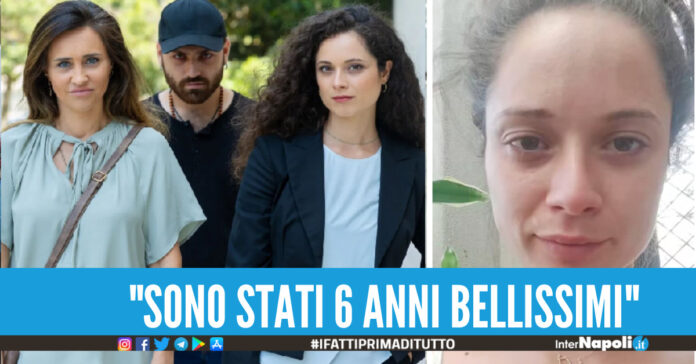 L'addio di Susanna ad Un Posto al Sole Sei anni bellissimi, rimarrete la mia famiglia
