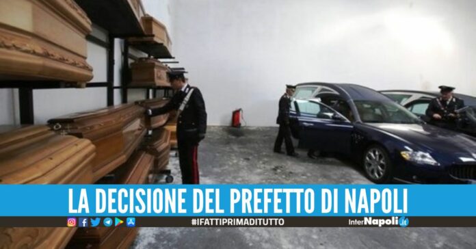 Le mani della camorra sul 'caro estinto', interdette 5 agenzie funebri