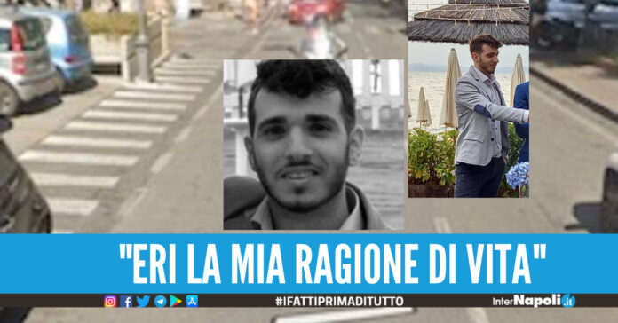 Luca morto a 24 anni nel Napoletano, la mamma Un pezzo di me è morto con te