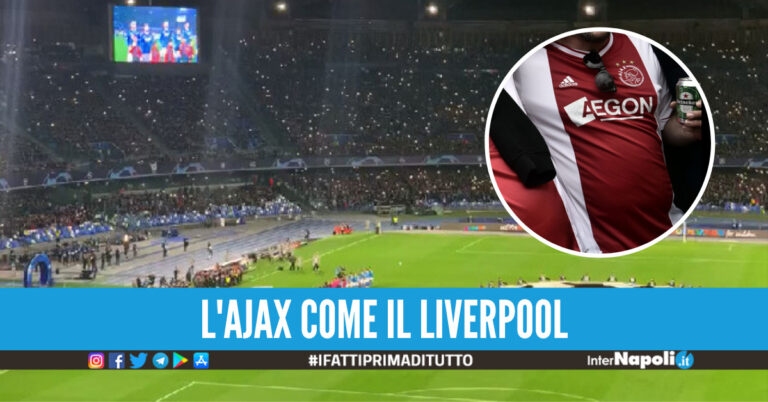Anche l’Ajax avverte i suoi tifosi: “A Napoli furti e rapine, non portate bambini con voi”