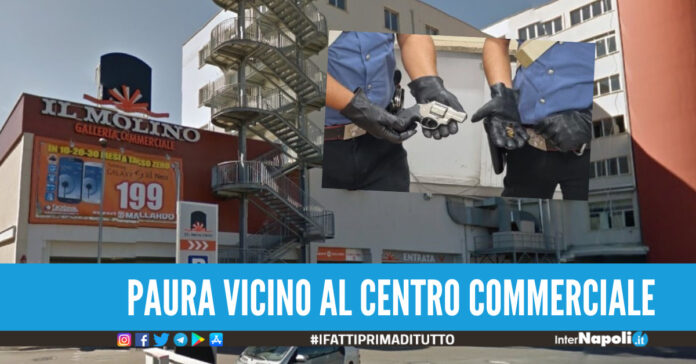 Rapina con spari nel parcheggio de 'Il Molino', 19enne arrestato dai carabinieri
