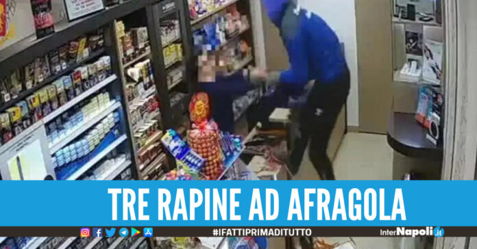 Rapine in tabaccherie, 3 colpi ad Afragola in 7 giorni via con soldi, sigarette e gratta e vinci