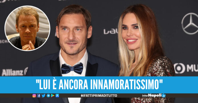 Rocco Siffredi, Francesco Totti e Ilary BlasiRocco Siffredi, Francesco Totti e Ilary Blasi