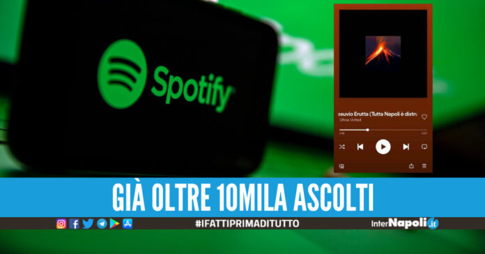 Spotify, Vesuvio erutta