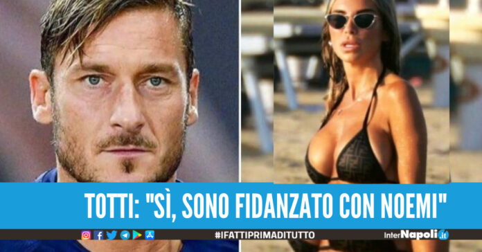 Totti stronca Ilary Blasi e ufficializza l'amore con Noemi E' totalmente diversa, mi ha fatto uscire dalla depressione