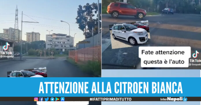 Truffa dello specchietto tra Melito, Giugliano e Mugnano attenzione alla Citroen bianca