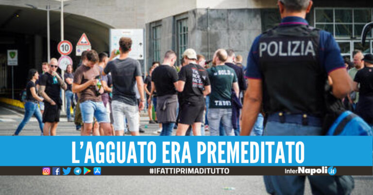 Tifoso olandese accoltellato a Napoli, individuati i 3 ultrà azzurri