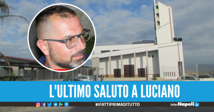 A Lago Patria l'ultimo saluto a Luciano Merolla Ti vorremo sempre bene!