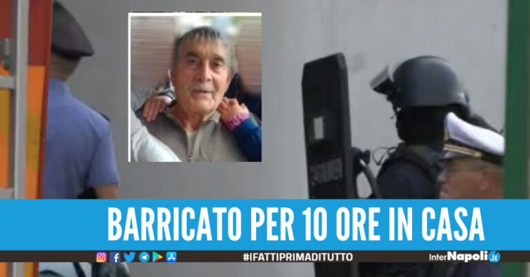 Barricato in casa dopo aver sparato alla moglie, scarcerato Michele Costagliola