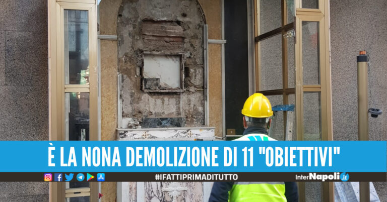 Altarino demolito
