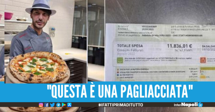 Bolletta da 11mila euro, il pizzaiolo Salvatore Lionello Vi presento il mio nuovo socio