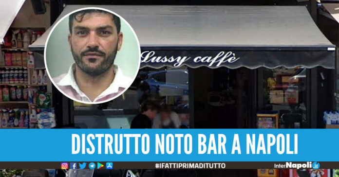 Bomba alla serranda, distrutto noto bar a Napoli l'ombra della camorra